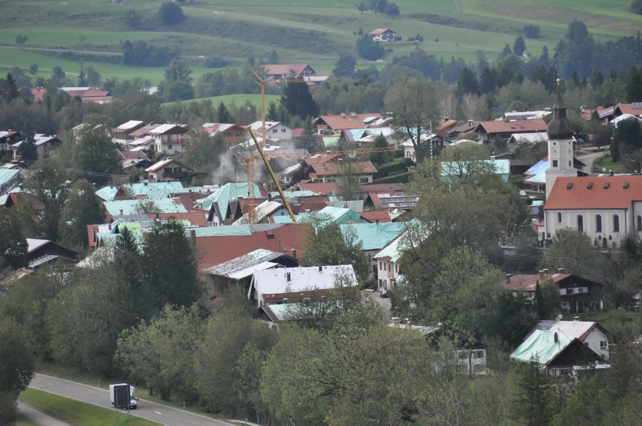 Schäden nach Sommer 2022 Hagelsturm